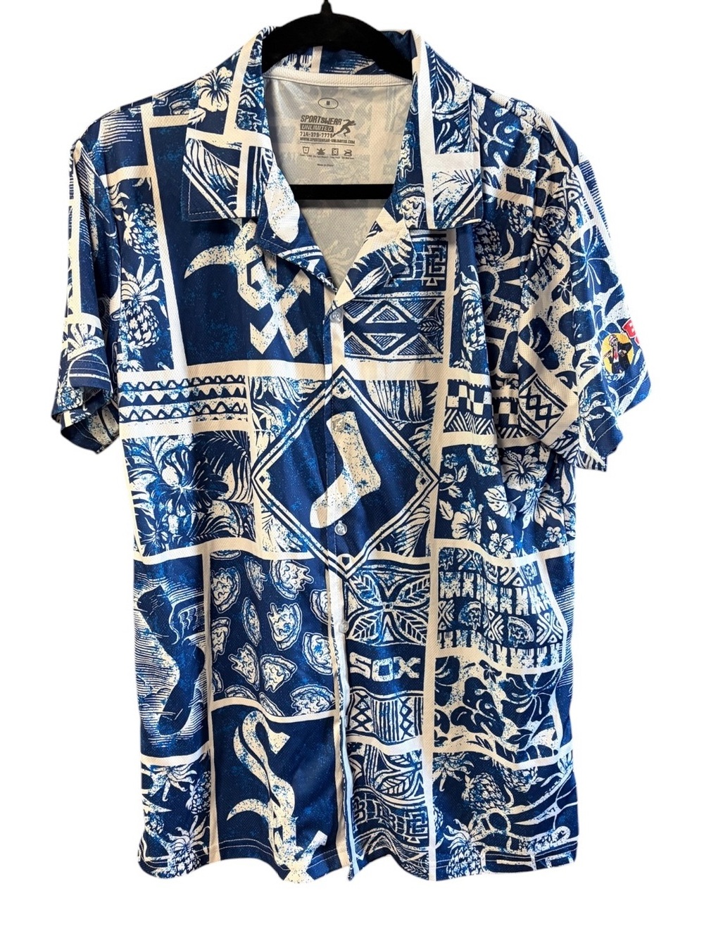 Chicago White Sox Beggars Pizza Men’s Hawaiian Game Day Shirt